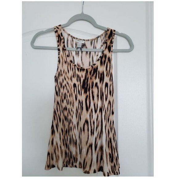 Dynamite Animal Print Racerback Tank top XXS EUC - Picture 8 of 8
